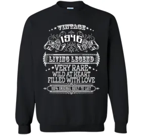 Vintage 1946 70 Years Old 70th Birthday Gift Idea Tee Shirt