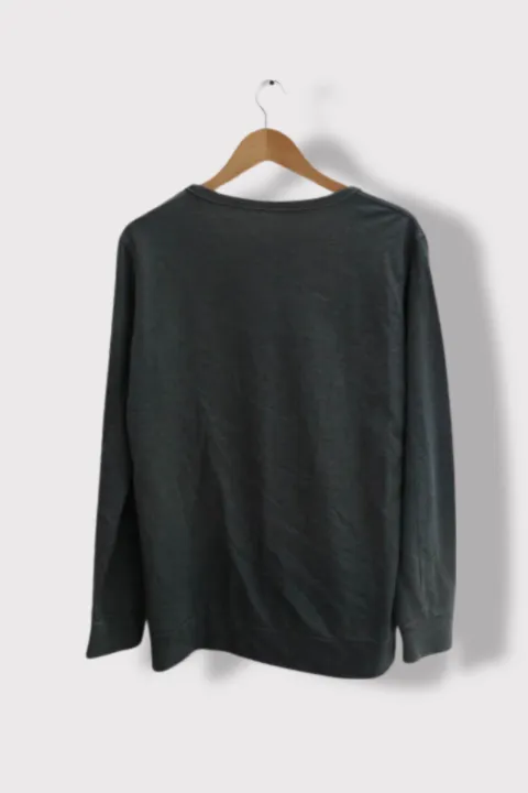 Vintage Azzurri london swear graphics grey long sleeve tees M