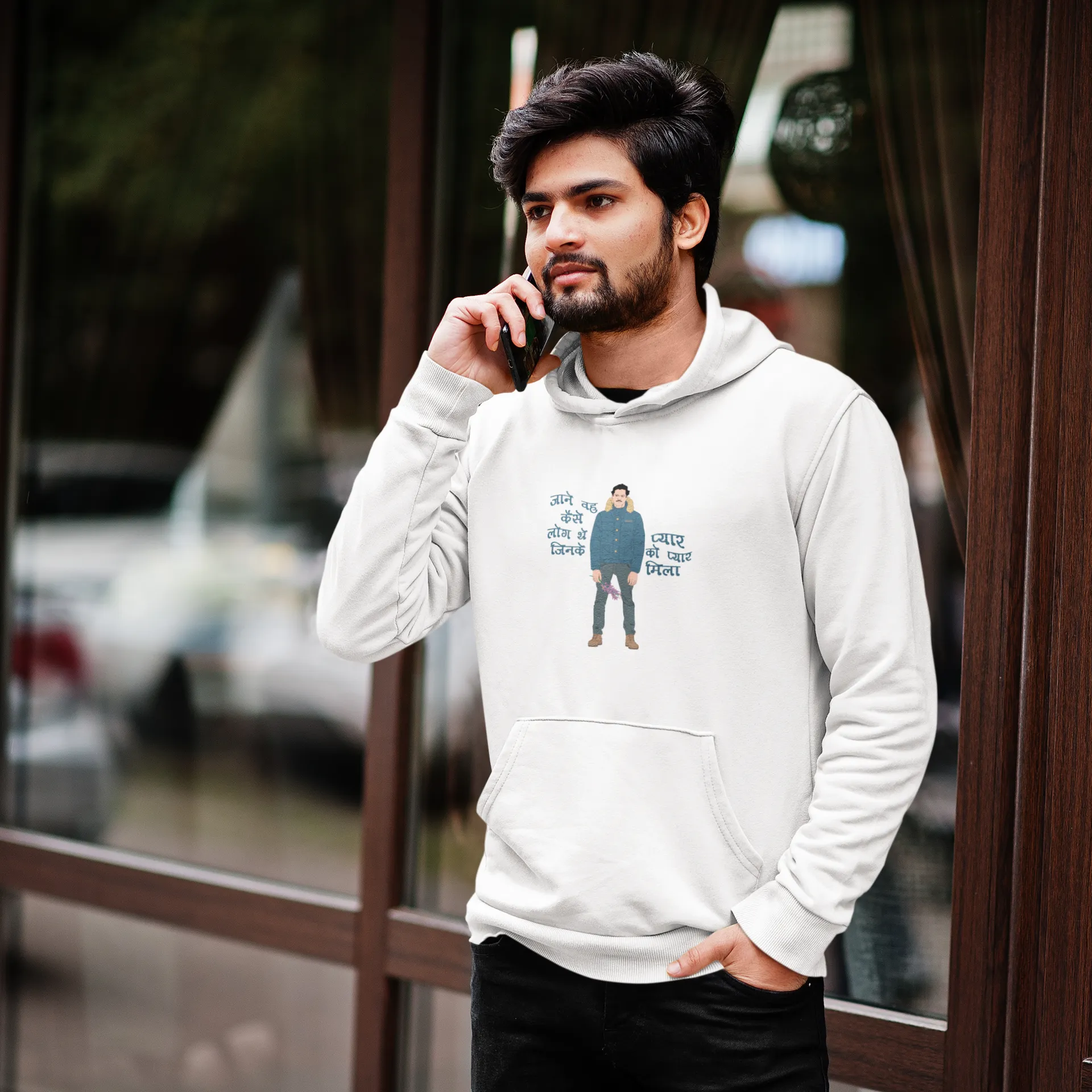 Vintage Heart Break Graphic Hoodie