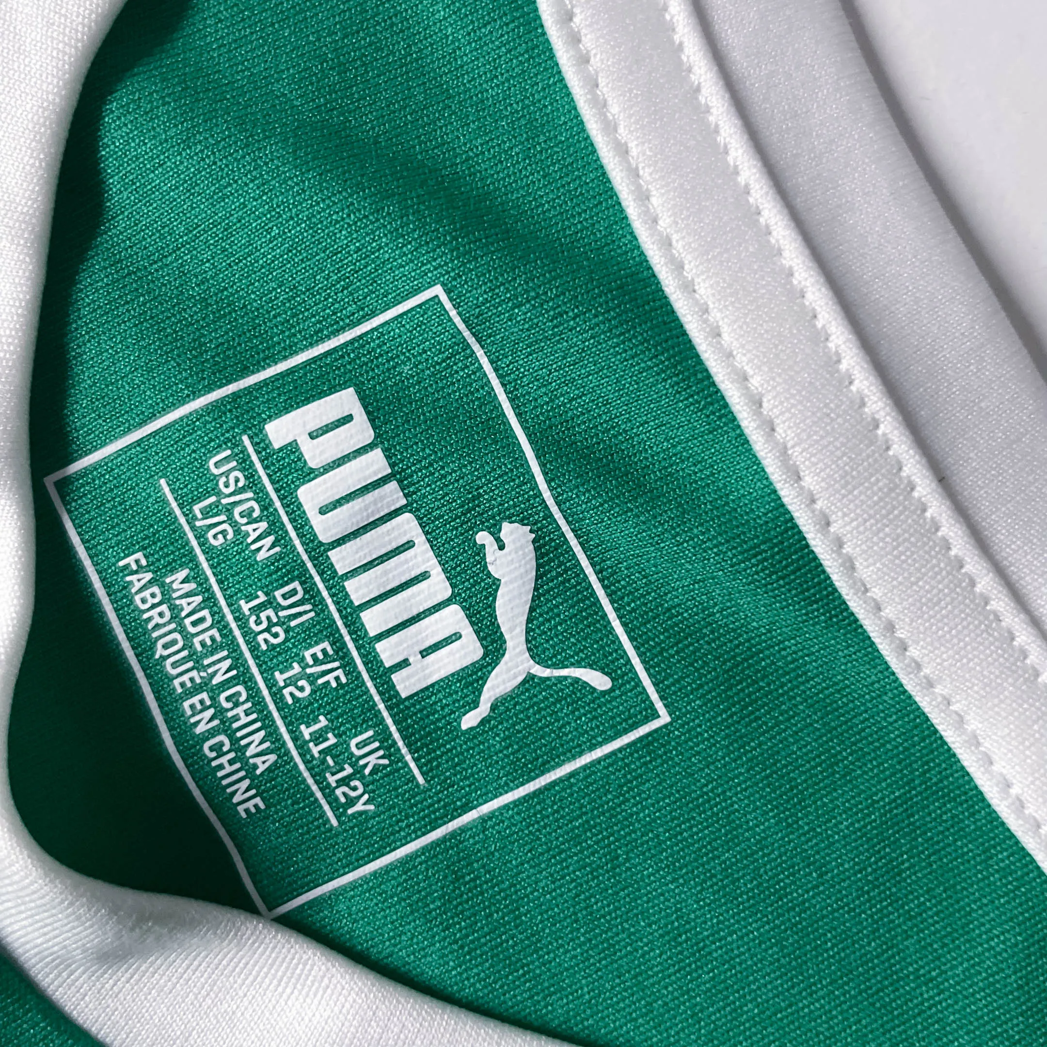 Vintage Long sleeve medium Puma jersey green
