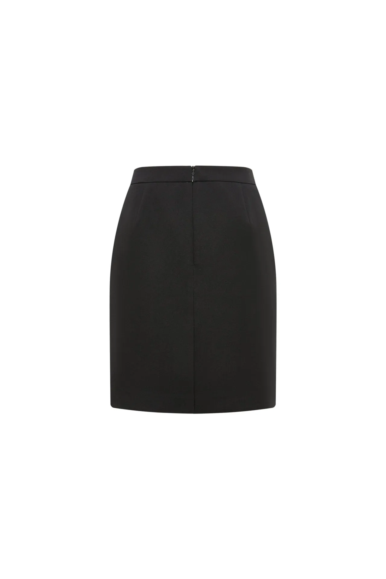 Water & Oil Repellent Pencil Suit Skirt