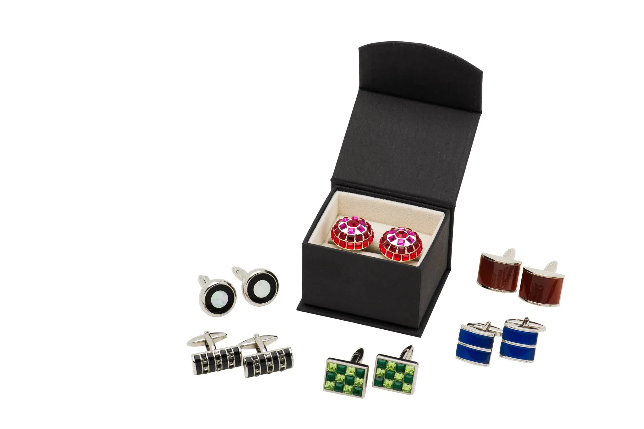 Windsor Locks Sapphire Cufflinks
