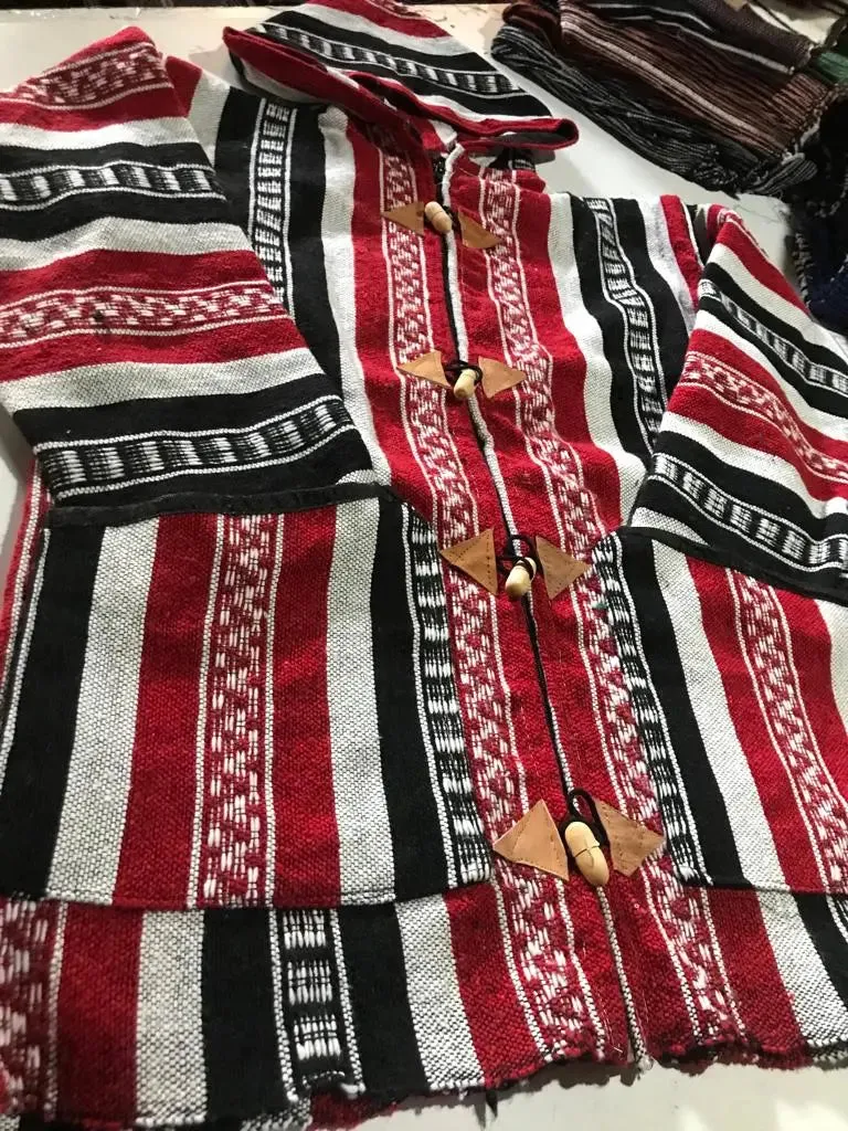 Winter Morrocan Hooded Mini Djellaba | Traditional Coat |2025