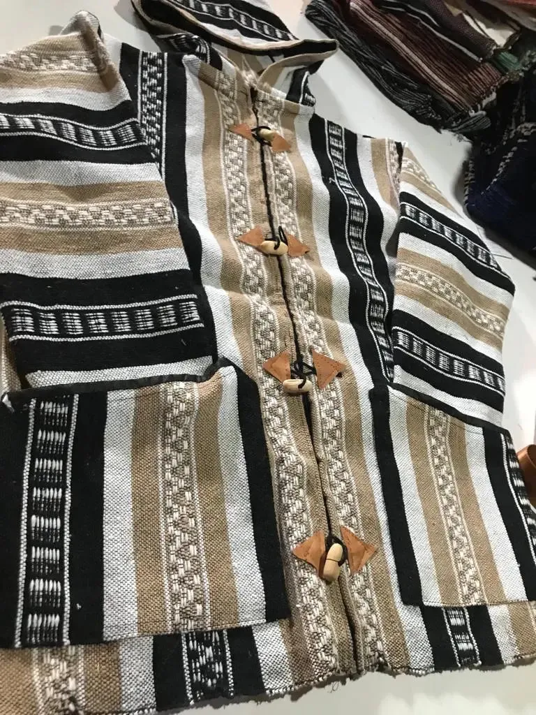 Winter Morrocan Hooded Mini Djellaba | Traditional Coat |2025