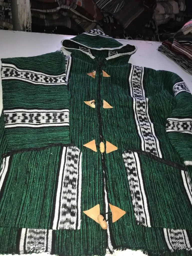 Winter Morrocan Hooded Mini Djellaba | Traditional Coat |2025