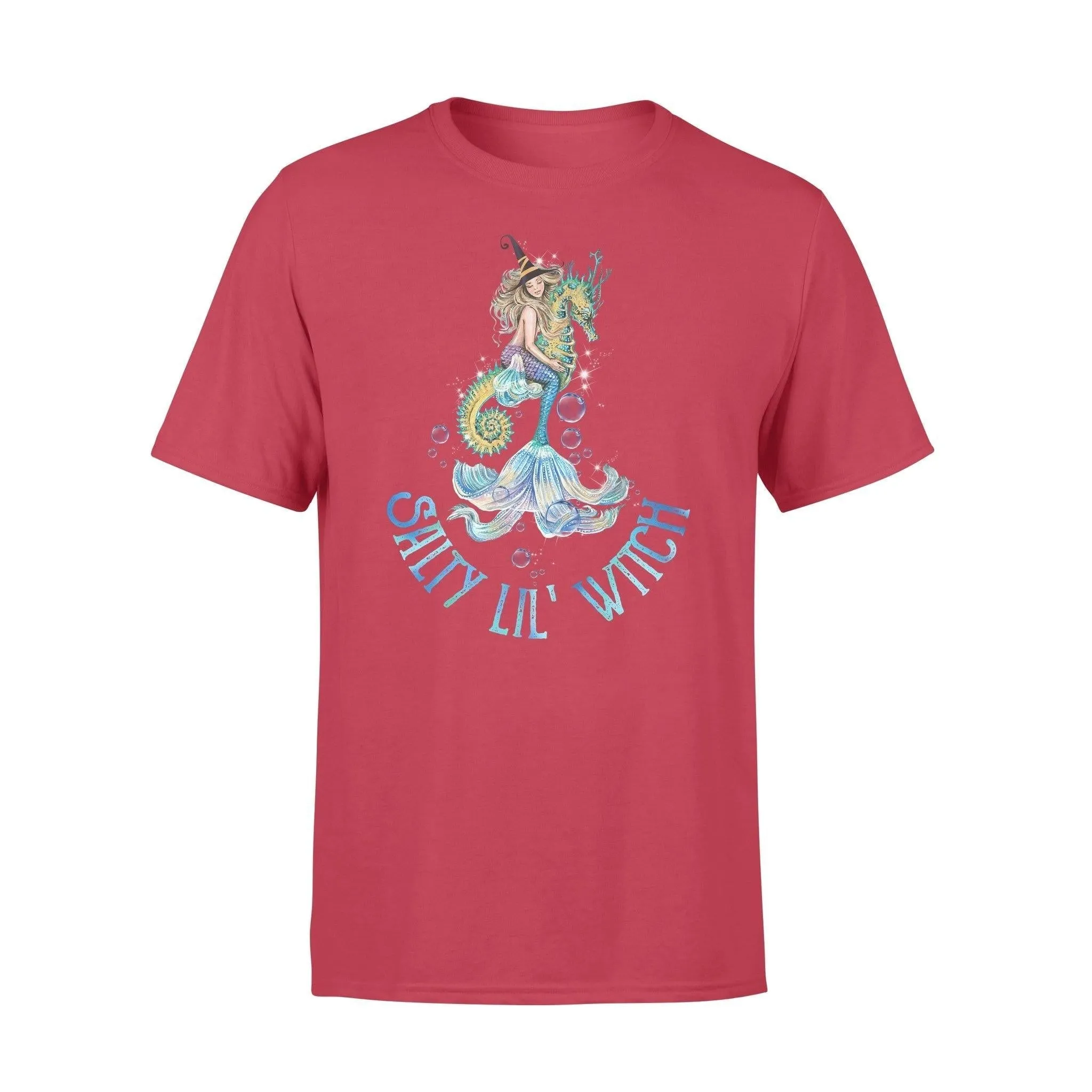 Witch, Mermaid Salty Lil Witch - Standard T-shirt