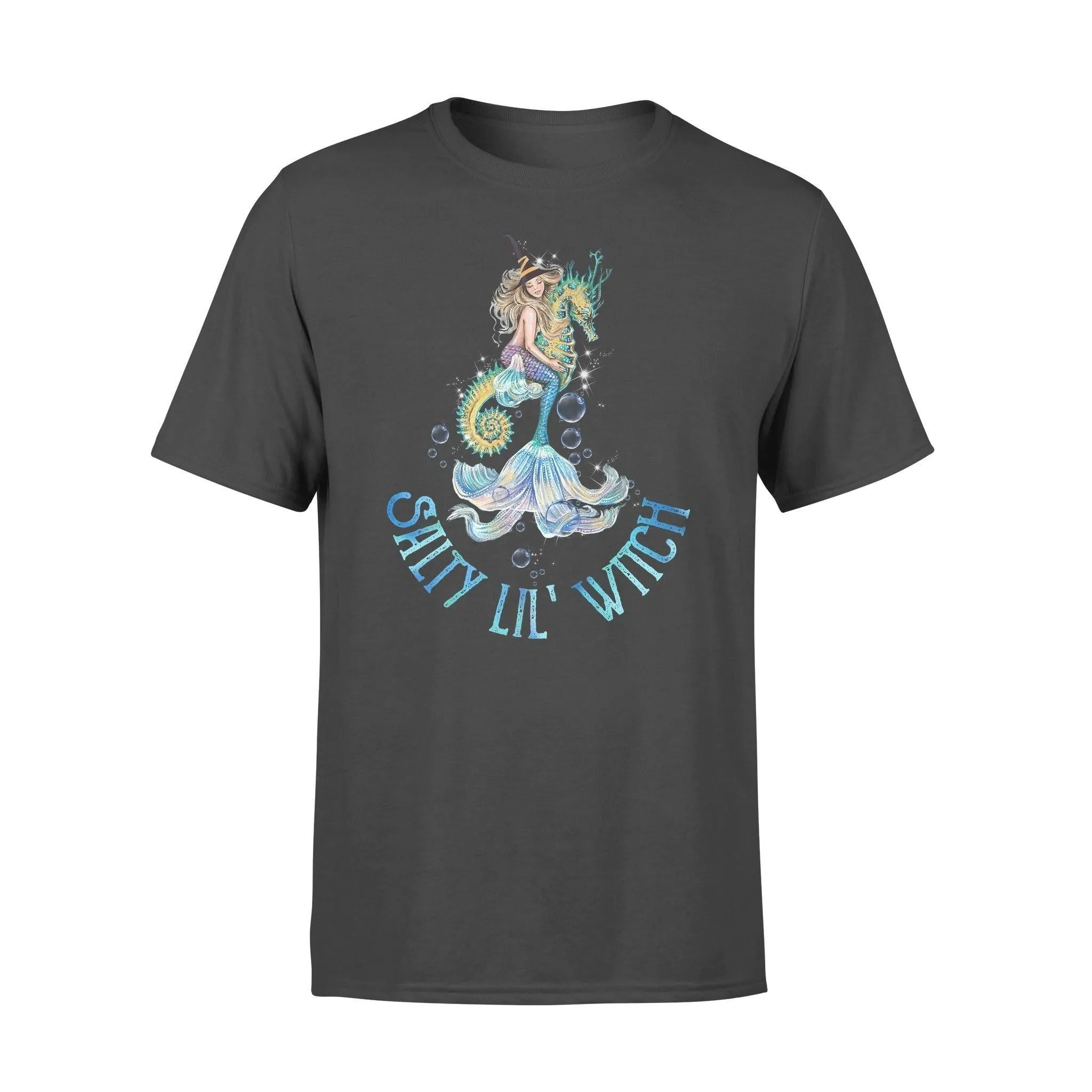 Witch, Mermaid Salty Lil Witch - Standard T-shirt