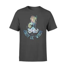 Witch, Mermaid Salty Lil Witch - Standard T-shirt