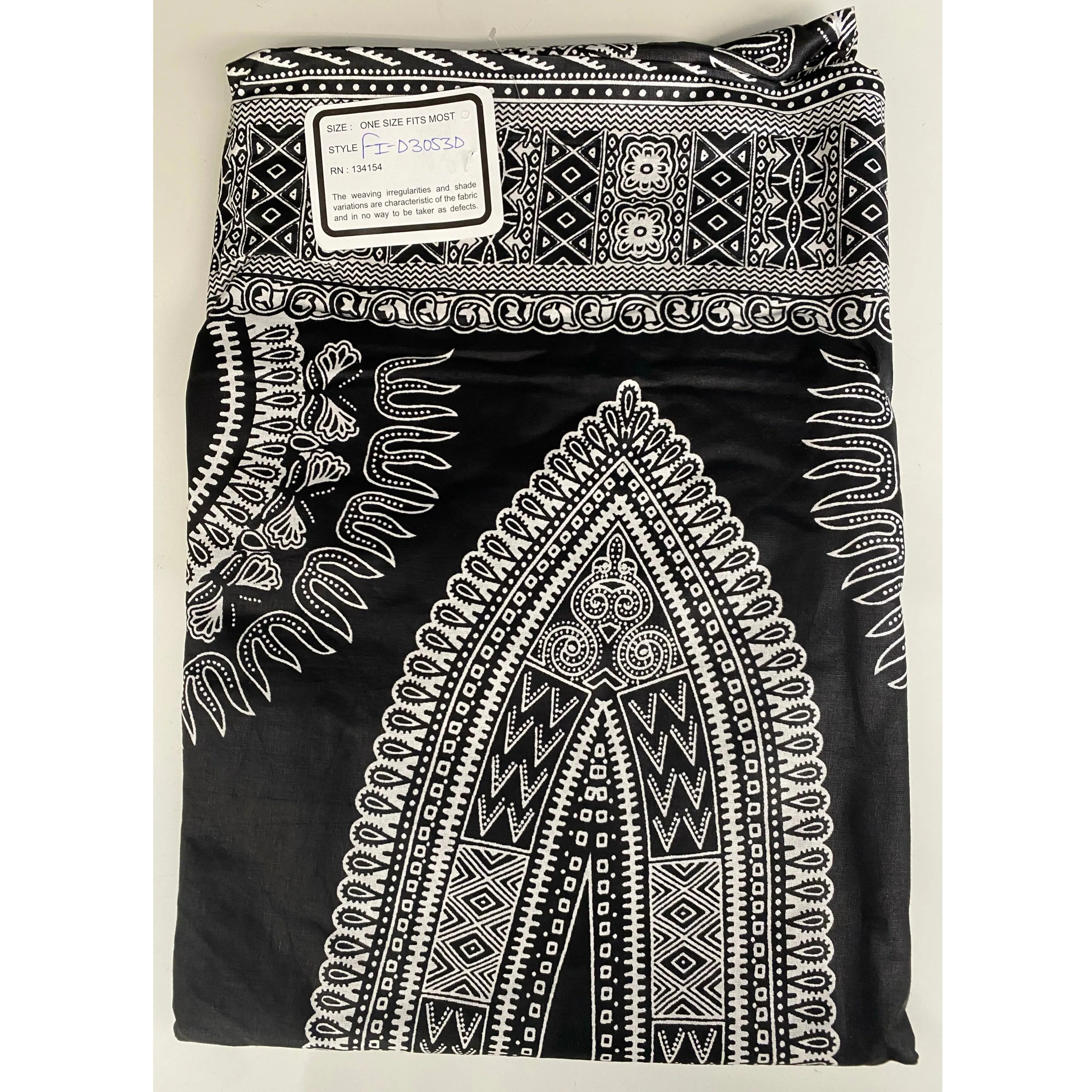 Women's Dashiki Sleeveless Tunic Pant Set with Detachable Hoodie - FI-D3053
