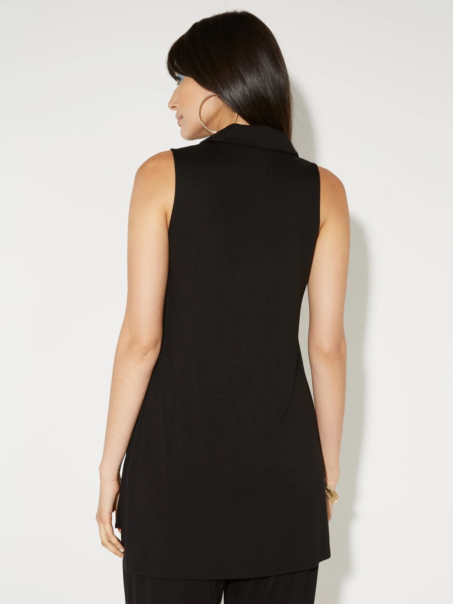 Zip-Front Tunic Top - NY&C Style System