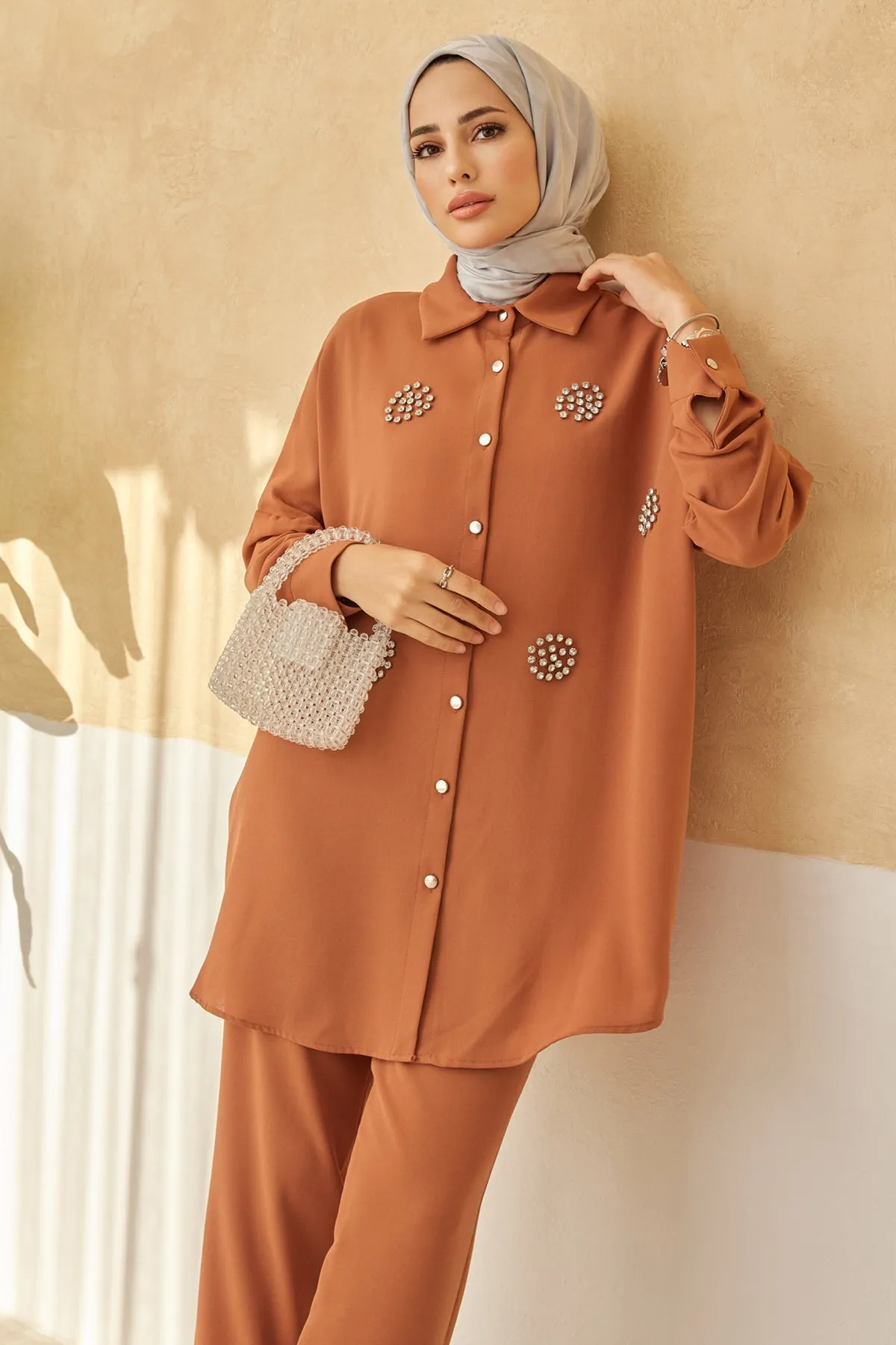 ZRF Women Stone Double Set - Camel - Schaffhausen